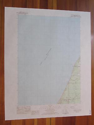 Manistee NW Michigan 1984 Original Vintage USGS Topo Map