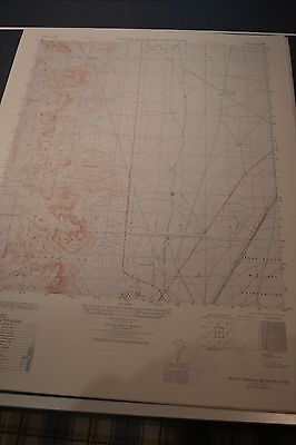 1940's Army Topo Map North Franklin Mountain Texas Sheet 4747 IV NW Fort Bliss
