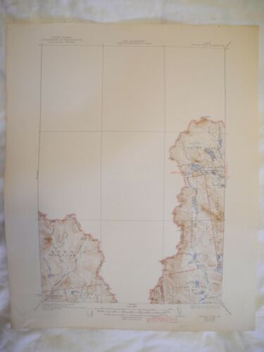 1944 Arnold Pond, ME Maine USGS Topographic Topo Map 2