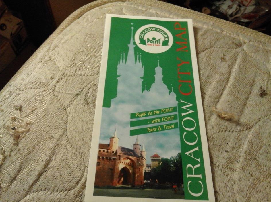 CRACOW CITY MAP BY CRACOW TOURS