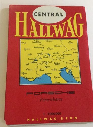 1964 Hallwag Porsche Central Europe 16