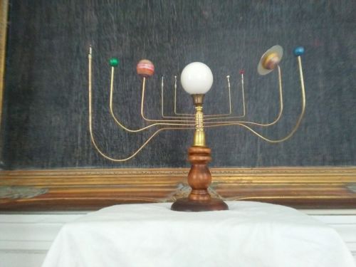 Antiqued Planetarium Orrery by South Carolina artist, Will S. Anderson