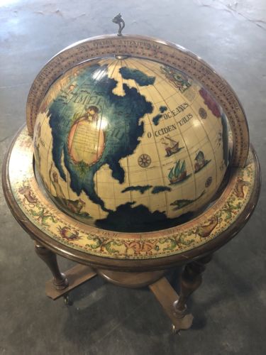 Antique Globe World 20”