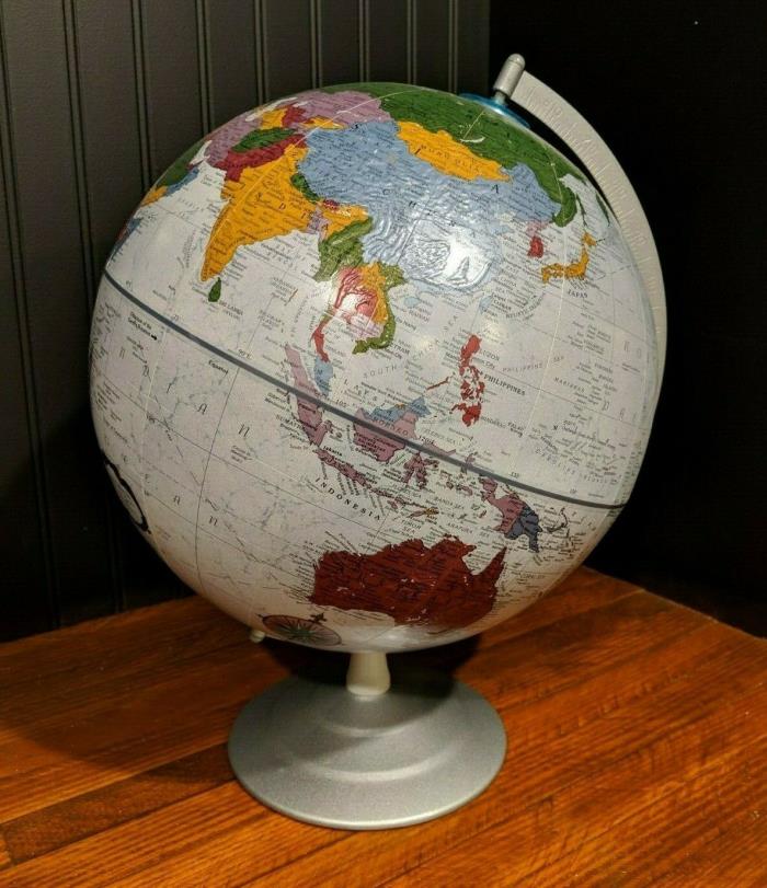 Replogle ~ 12 Inch Globe ~ Platinum Classic Series ~ Vintage Look Raised Relief