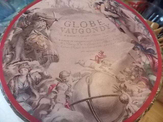 Robert De Vaugondy 1745 Terrestrial World Globe In Box