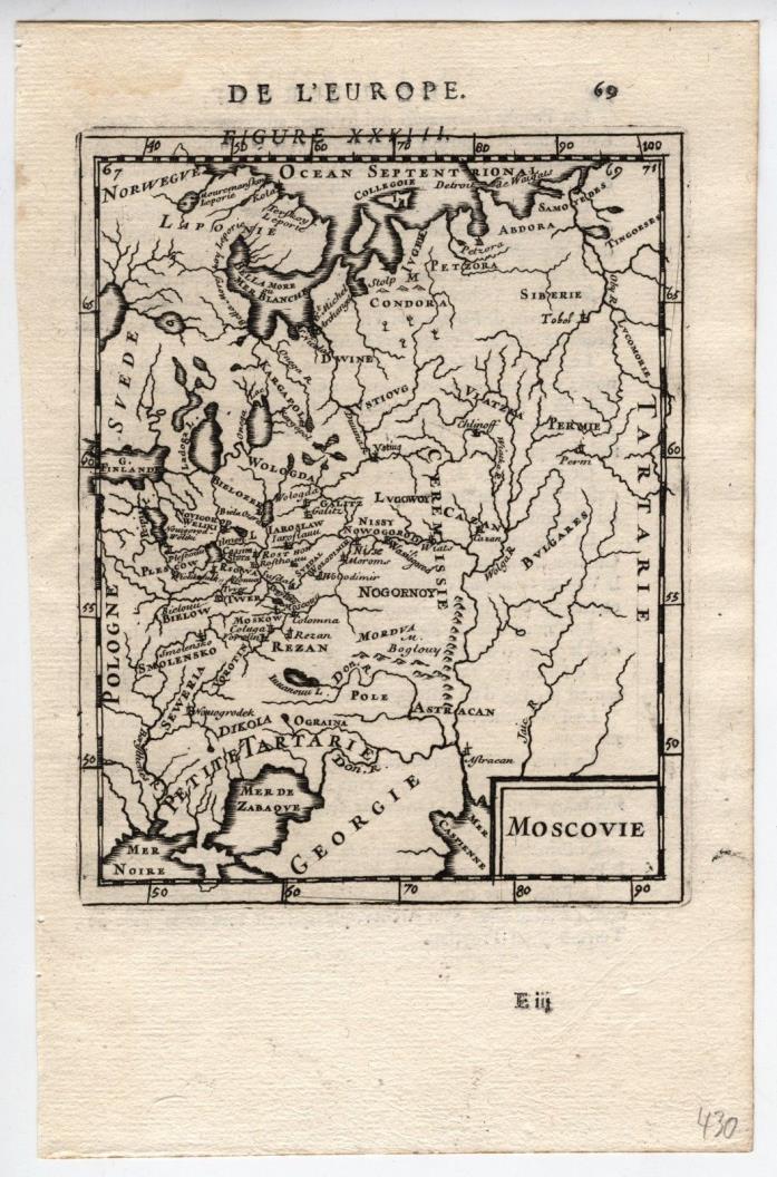 Genuine Antique map 