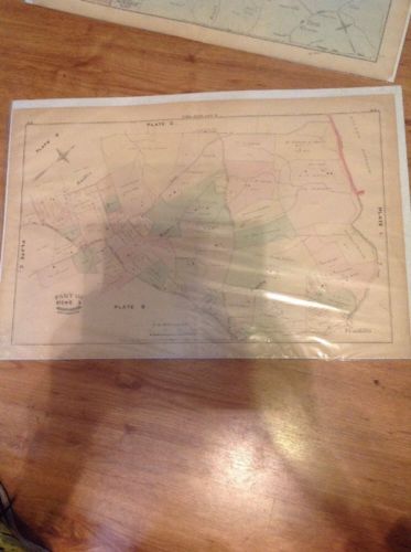 1877 G.M. Hopkins,Old Frederick Rd, Rolling Road Johnny Cake Road Maryland Map