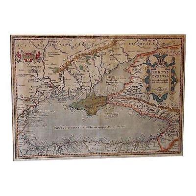 Lovely Circa 1590 Antique Map 