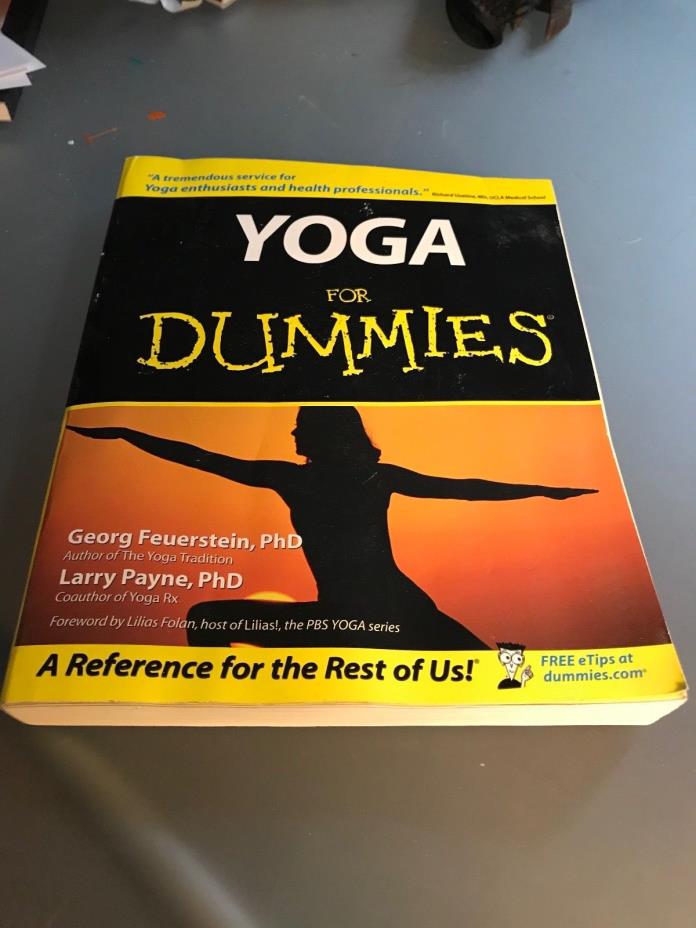 Yoga for Dummies by Georg Feuerstein and Larry Payne (1999, Paperback)