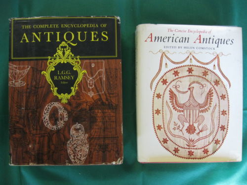 TWO BOOKS The COMPLETE ENCYCLOPEDIA OF ANTIQUES and THE CONCISE OF AMERICAN