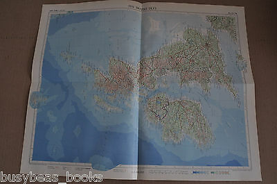 BRITISH ISLES Map, 1955, 19” x 24”, UK