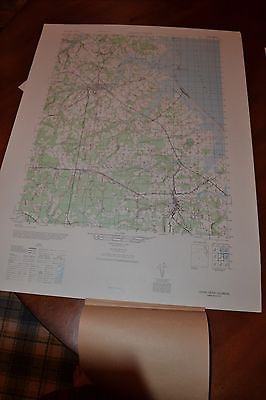 1940's Army (like USGS) topographic map Cedar Creek Delaware-Sheet 5961 IV