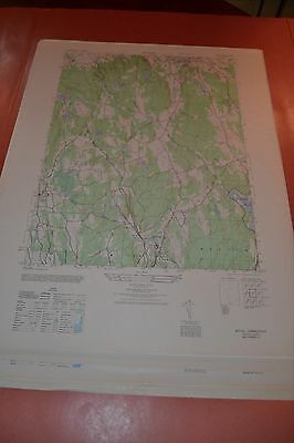 1940's Army topographic map Bethel Connecticut -Sheet 6366 IV SW