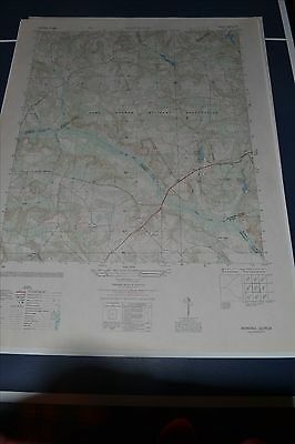 1940's Army Topographic map Avondale Georgia Sheet 4550 IV SE Camp Gordon