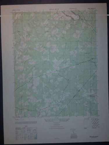 1940's Army (like USGS) topographic map Mine Run Virginia 5460 IV SE Locustgrove