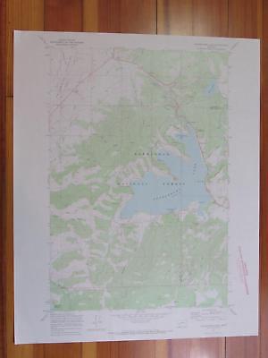 Georgetown Lake Montana 1973 Original Vintage USGS Topo Map