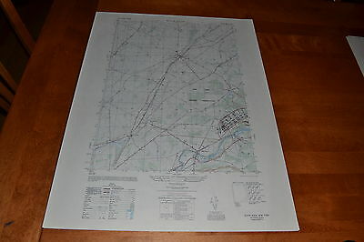 1950 Army (like USGS) topographic map Black River  NY w/ Photo Sheet 5872 III SE