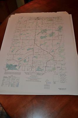 1940's Army topographic map Albion  New York -Sheet 5370 II NW