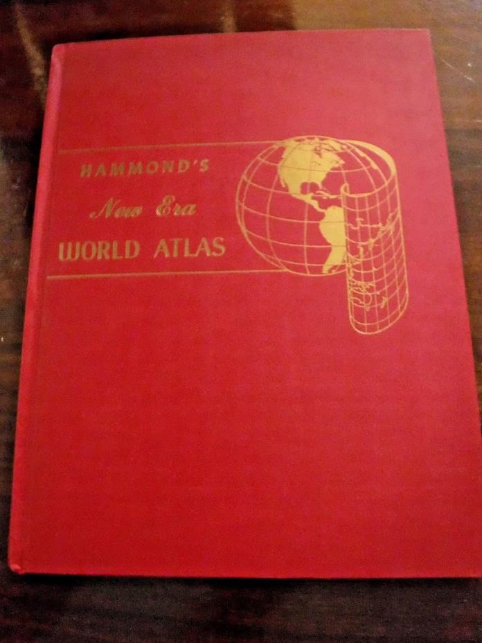 1952 Hammond's New Era World Atlas