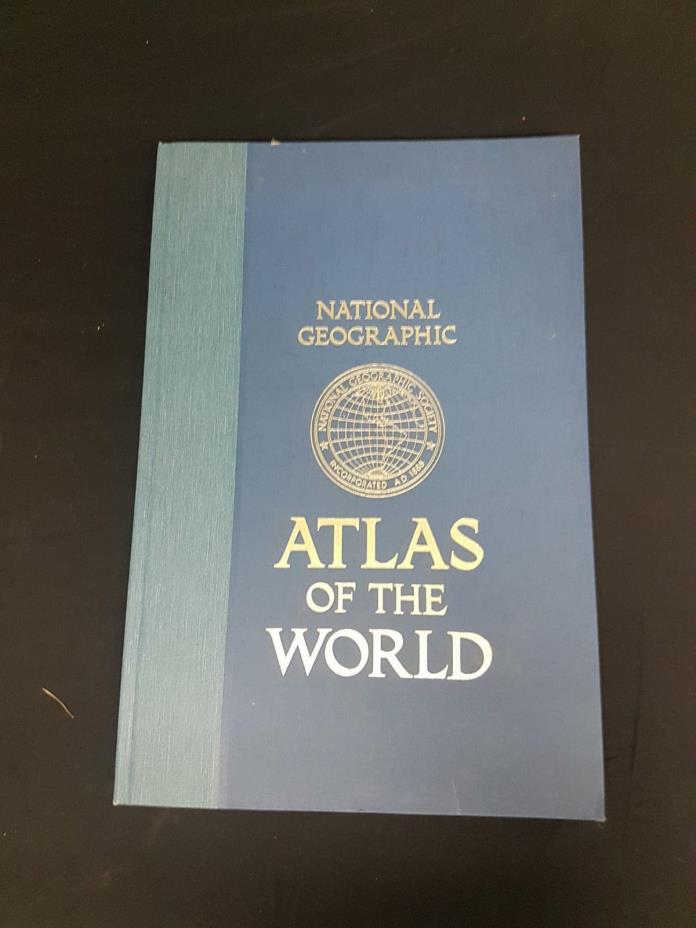 National Geographic Atlas of the World Hardcover, 5th Edition 1981!
