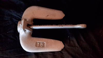 VINTAGE ACME FOUNDRY CO 15LB BOAT ANCHOR