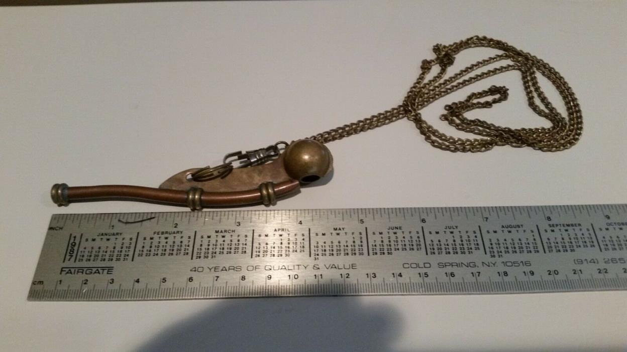 Vintage navy bosun/boatswain whistle and 22