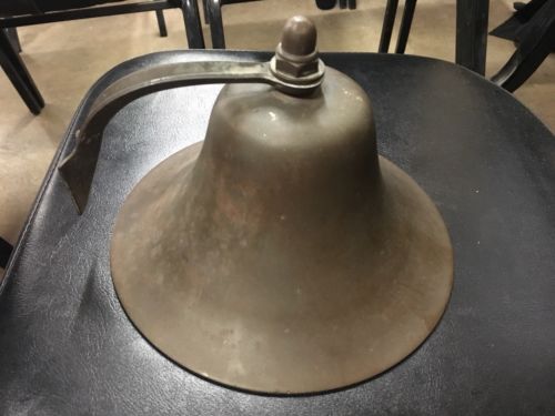 ??RARE?? APPROX 8.25 INCH  BRONZE BRASS FOG SIGNAL BELL SHIP BOAT YACHT SAILBOAT