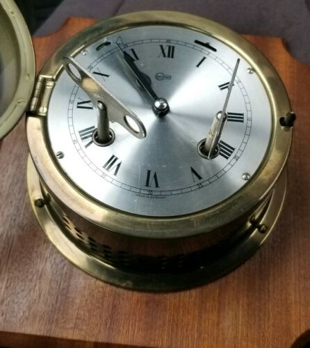 Barigo Clock with 8 day mechanical mvmt.Chimes hrly & half HRs. Made in Germany