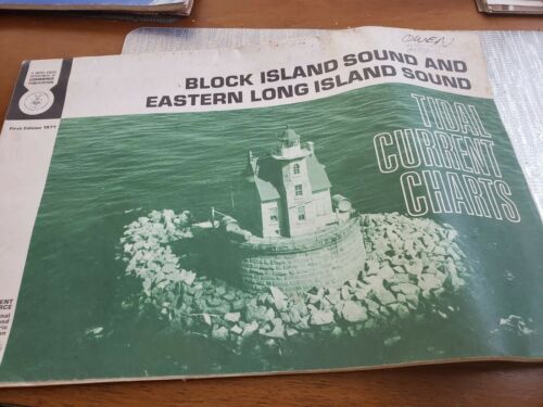 Block Island Tidal Charts 1971