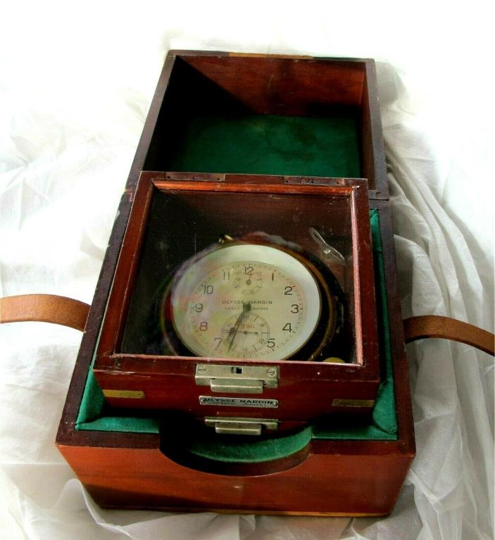 Ulysse Nardin Le Locle Swiss Marine Chronometer 48 Hour Working 1940