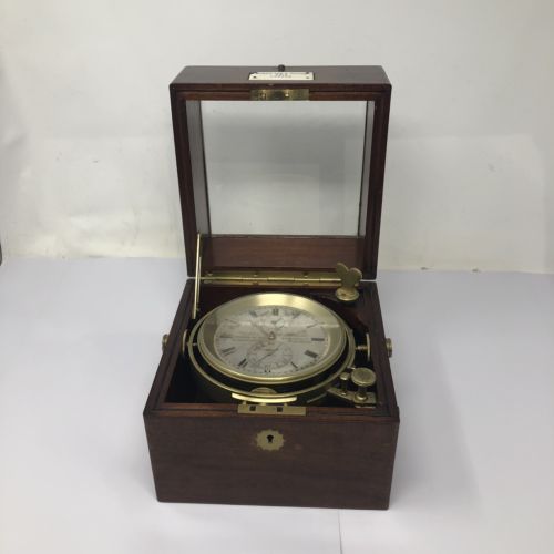 Vintage 19th Century Marine Chronometer, Dobbie Son Hutton London