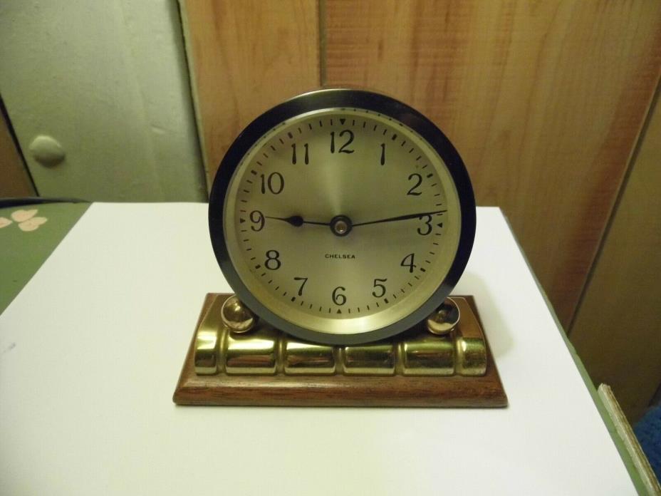 Chelsea Clock Co. Boston USA Rare Model Milton Desk Clock