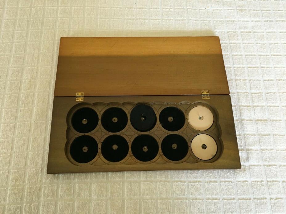 ELGIN 600 U.S. NAVY  CHRONOMETER PARTS GEARS BOX - EMPTY  LOT #2