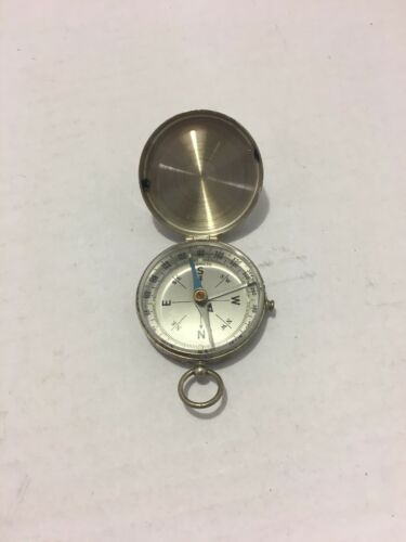 VINTAGE PIC  POCKET COMPASS CASE - MADE IN GERMANY