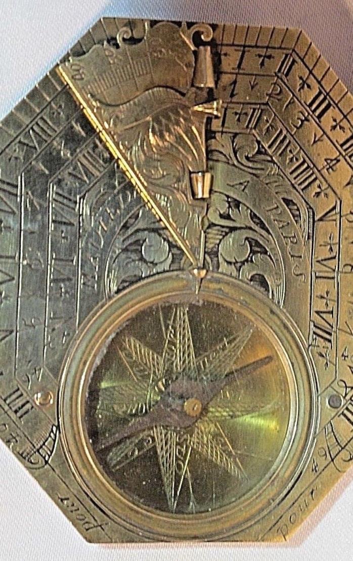 Antique Nicholas Bion` Sundial Cased.Circa 1700
