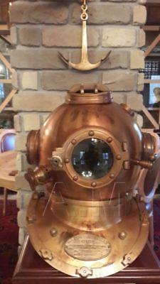 Antique US Navy Vintage Helmet Mark V Diving Divers HALLOWEEN SCUBA GIFT