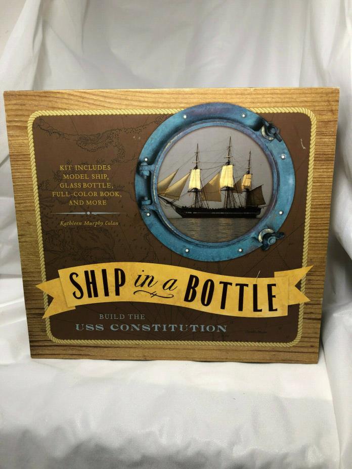 Ship In A Bottle Kit USS Constitution New In Box
