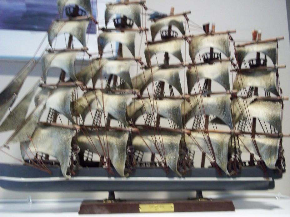 Antique model ship 