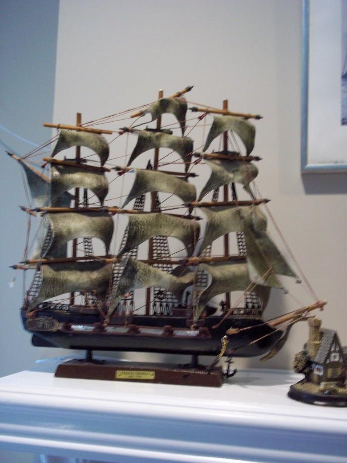 Antique model ship 