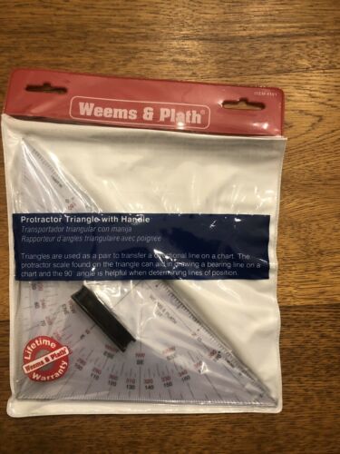 Weem & Plath Protractor Triangle with Handle