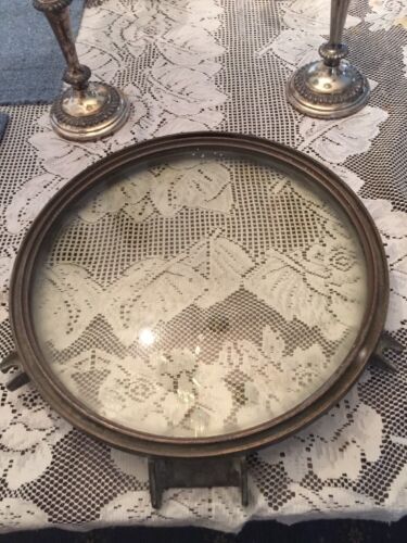 Admirals Bronze Porthole Window Thick Glass - Navy Ship Vintage 17.5”