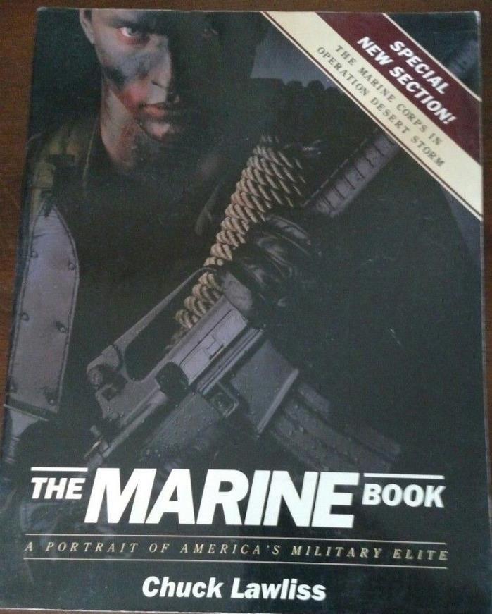 The Marine Book - Operation Desert Storm - SC Book - Potrait Military Elite