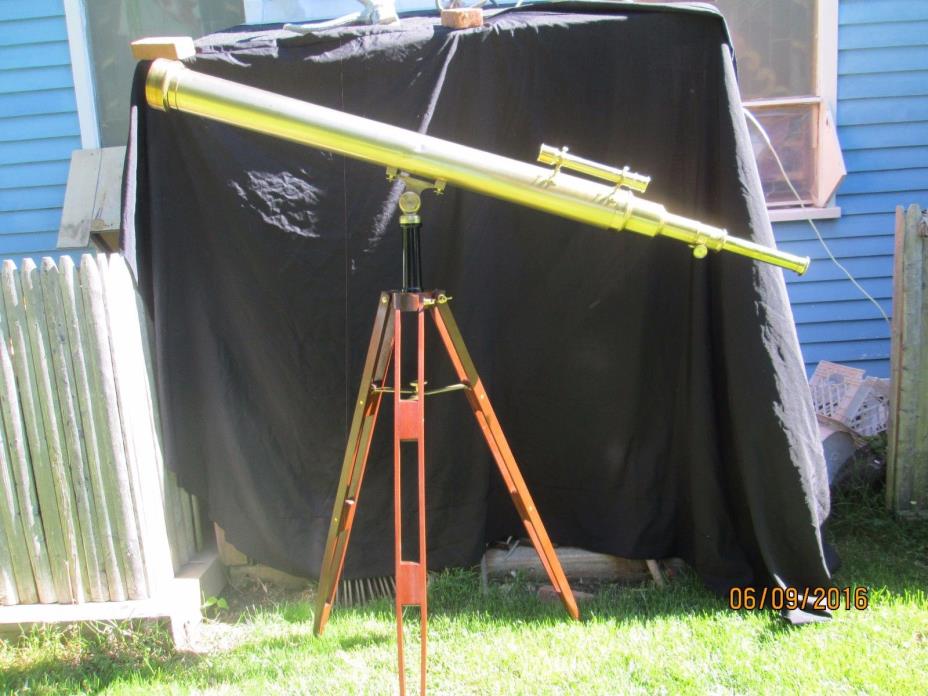 ANTIQUE TERRESTRIAL  TELESCOPE -  #P