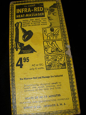 VINTAGE BARBER SHOP --INFRA-RED HEAT -MESSAGER WITH BOX