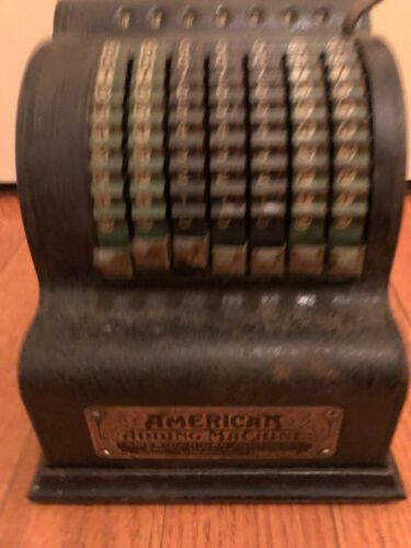 Antique American Adding Machine American Can Co Chicago ILL. Pat.date 1912