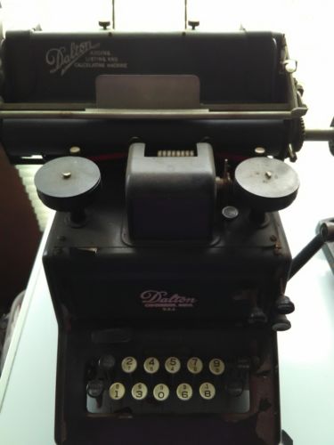 Dalton Adding, Listing abd Calculating Machine