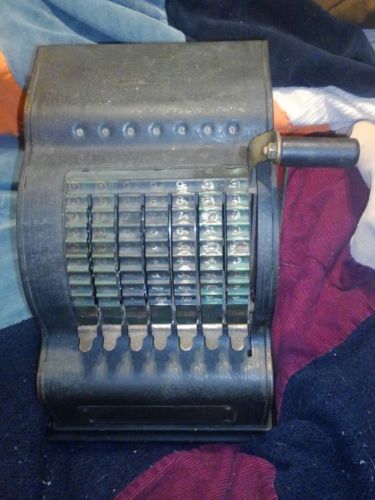 Antique American Adding Machine American Can Co Chicago ILL. Pat.date 1912 WORKS