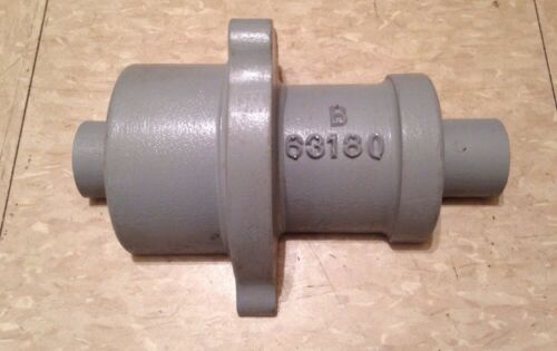 VINTAGE MACHINE AGE INDUSTRIAL WOOD FOUNDRY MOLD PATTERN STEAMPUNK PAINTED GRAY