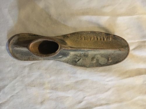 Vintage Antique Primitive Cast Iron Shoe Last