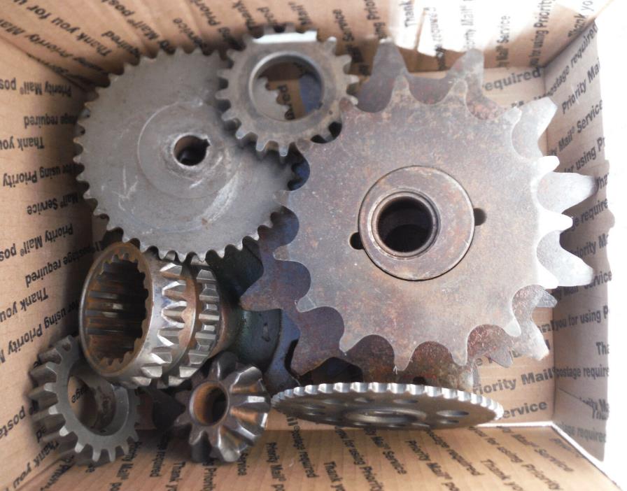 Lot of 13 Gears for Steampunk Projects and Artistic Supply